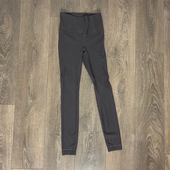 Lululemon Zoned In Tight *27" Leggings Moonphase Gray Size 4 - Picture 5 of 15